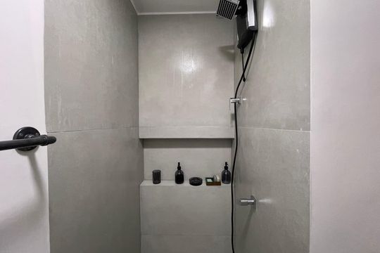 Banheiro de apartamento à venda com 3 quartos, 60m² em Vila Lageado, São Paulo