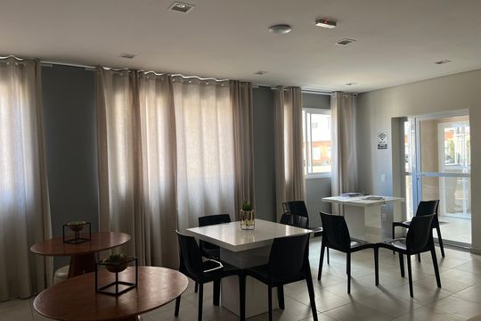 Área comum - Salão de festas de apartamento para alugar com 2 quartos, 35m² em Vila Leopoldina, São Paulo