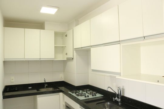 Cozinha de apartamento para alugar com 2 quartos, 35m² em Vila Leopoldina, São Paulo