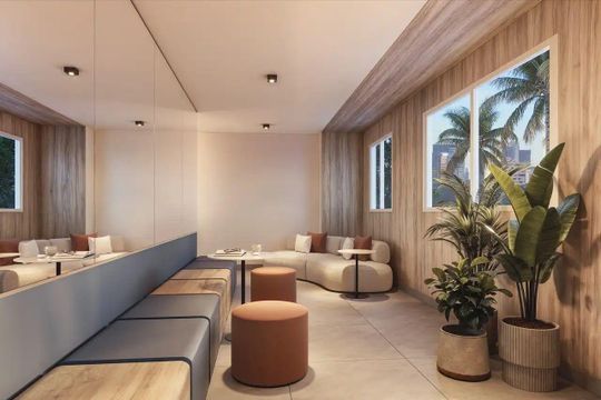 Apartamento à venda com 2 quartos, 54m² em Pampulha, Belo Horizonte