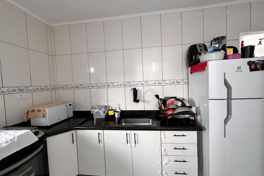 Cozinha de apartamento à venda com 2 quartos, 60m² em Vila Nossa Senhora de Fatima, Guarulhos