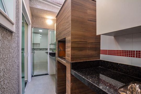 Área Gourmet de apartamento para alugar com 3 quartos, 83m² em Vila Metalúrgica, Santo André