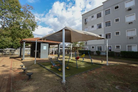 Área comum - Playground de apartamento para alugar com 2 quartos, 47m² em Jardim Florestan Fernandes, Ribeirão Preto
