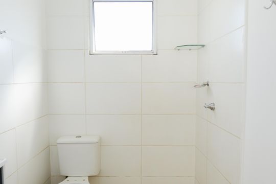 Banheiro de apartamento para alugar com 2 quartos, 47m² em Jardim Florestan Fernandes, Ribeirão Preto