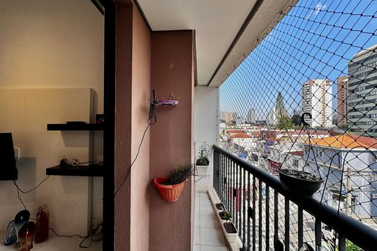 Sacada de apartamento à venda com 2 quartos, 45m² em Chácara Santo Antônio (zona Sul), São Paulo