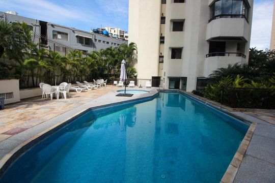 Área comum - Piscina de apartamento à venda com 3 quartos, 100m² em Vila Andrade, São Paulo
