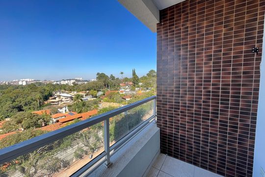 Varanda da Sala de apartamento para alugar com 2 quartos, 57m² em Granja Viana, Cotia