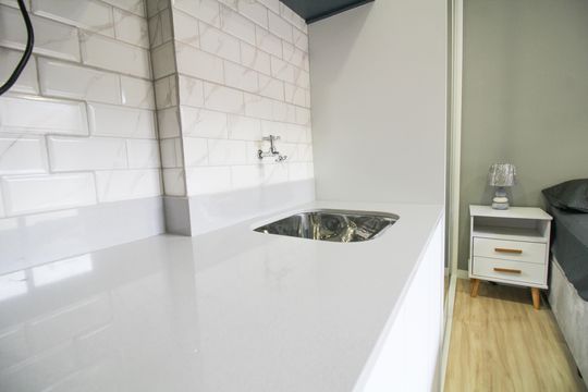 Cozinha de kitnet/studio para alugar com 0 quarto, 29m² em Mooca, São Paulo