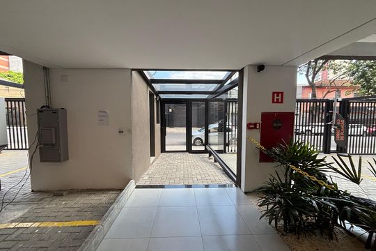 Área comum de kitnet/studio para alugar com 0 quarto, 29m² em Mooca, São Paulo