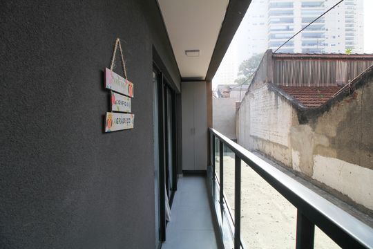 Varanda de kitnet/studio para alugar com 0 quarto, 29m² em Mooca, São Paulo