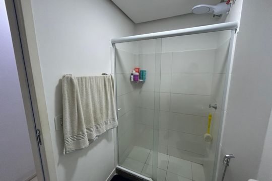 Banheiro Social de apartamento para alugar com 3 quartos, 72m² em Jardim Sulacap, Rio de Janeiro