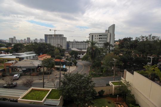 Vista da Suíte 1 de apartamento à venda com 3 quartos, 170m² em Morumbi, São Paulo
