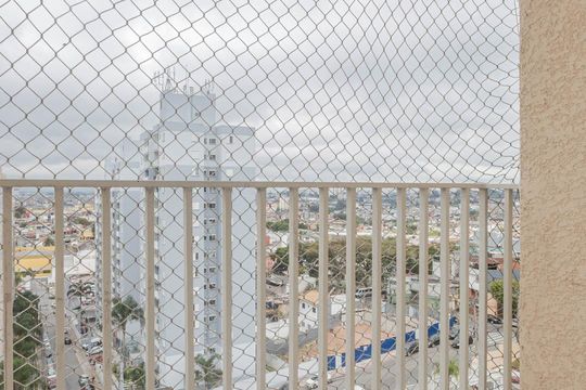 Varanda da Sala de apartamento à venda com 2 quartos, 47m² em Jardim Celeste, São Paulo