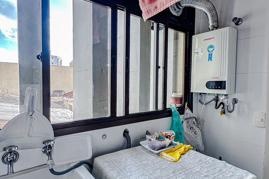 Área de Serviço de apartamento à venda com 3 quartos, 83m² em Vila Regente Feijó, São Paulo