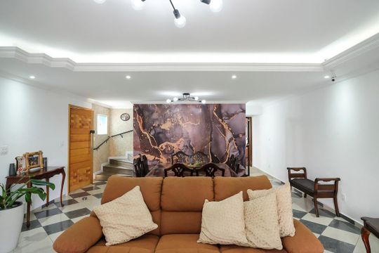Sala de casa à venda com 3 quartos, 442m² em Oswaldo Cruz, São Caetano do Sul