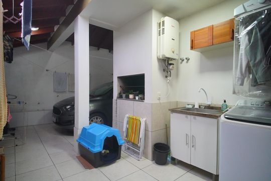 Área de Serviço de casa à venda com 3 quartos, 150m² em Canudos, Novo Hamburgo
