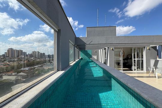 Área comum - Piscina de apartamento à venda com 2 quartos, 54m² em Jardim, Santo André