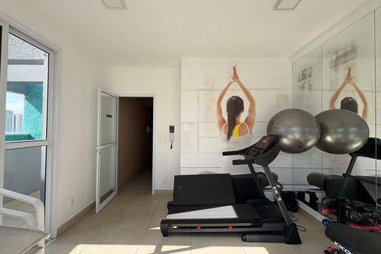 Área comum - Academia de apartamento à venda com 2 quartos, 54m² em Jardim, Santo André