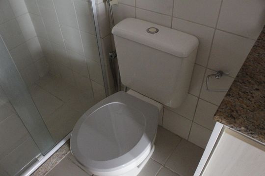 Banheiro Social de apartamento à venda com 2 quartos, 137m² em Taquara, Rio de Janeiro
