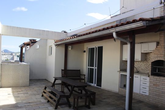 Área comum de apartamento à venda com 2 quartos, 137m² em Taquara, Rio de Janeiro