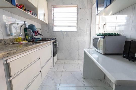 Cozinha de apartamento à venda com 3 quartos, 90m² em Tatuapé, São Paulo