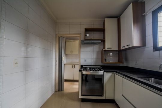 Cozinha de apartamento à venda com 2 quartos, 93m² em Campestre, Santo André