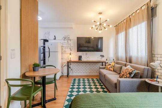 Studio de kitnet/studio à venda com 1 quarto, 24m² em Pinheiros, São Paulo