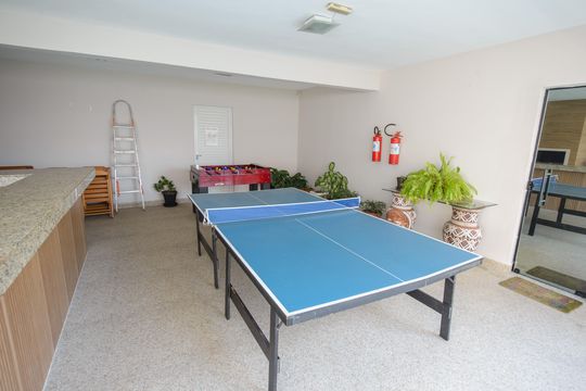 Área comum - Sala de Jogos de apartamento para alugar com 3 quartos, 80m² em Barranco, Taubaté