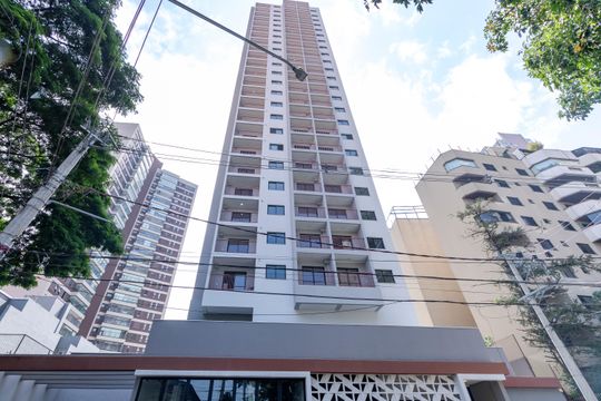Fachada de kitnet/studio à venda com 1 quarto, 25m² em Jardim das Acacias, São Paulo