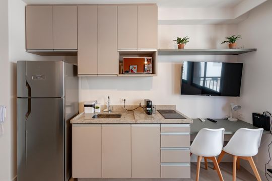 Studio de kitnet/studio para alugar com 1 quarto, 23m² em Santo Amaro, São Paulo