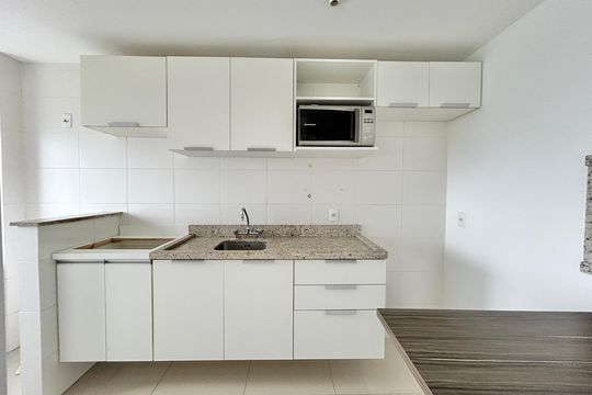 Cozinha de apartamento à venda com 2 quartos, 67m² em Centro, Novo Hamburgo