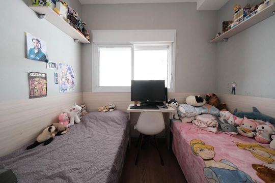 Quarto de apartamento à venda com 2 quartos, 63m² em Vila Guilhermina, São Paulo