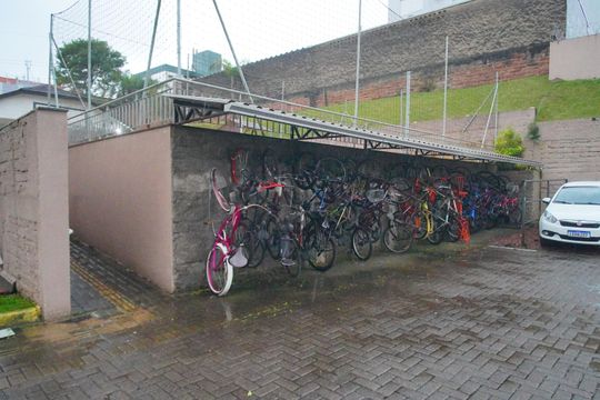 Área comum - bicicletário de apartamento para alugar com 2 quartos, 59m² em Liberdade, Novo Hamburgo