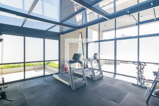 Área comum - Academia de apartamento à venda com 2 quartos, 88m² em Jardim, Santo André