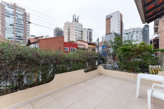 Varanda da Suíte 1 de casa de condomínio à venda com 4 quartos, 229m² em Perdizes, São Paulo