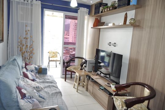 Sala de apartamento à venda com 3 quartos, 68m² em Engenho de Dentro, Rio de Janeiro