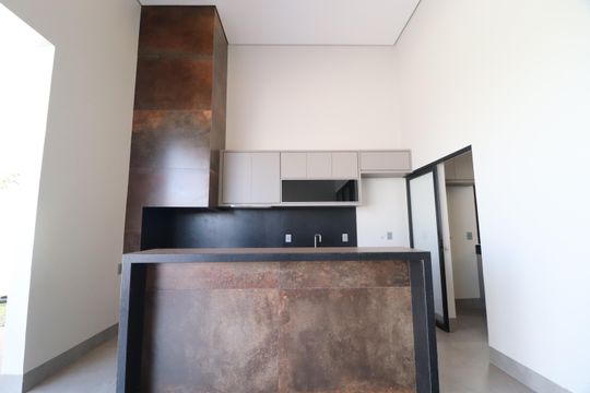Varanda gourmet de casa de condomínio para alugar com 3 quartos, 212m² em Laranjeiras, Uberlândia