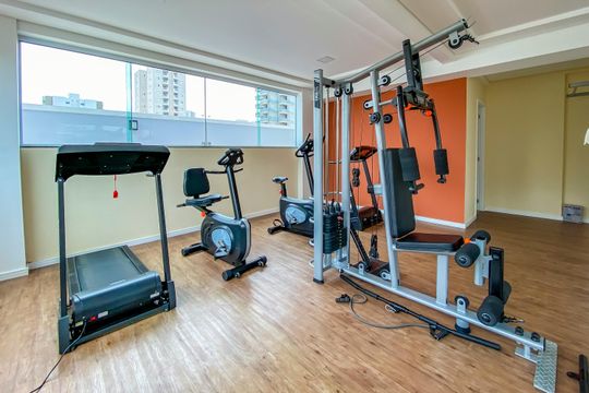 Área comum - Academia de apartamento à venda com 2 quartos, 60m² em Jardim, Santo André