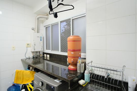 Área de Serviço de apartamento à venda com 3 quartos, 224m² em Chácara Santo Antônio (zona Leste), São Paulo