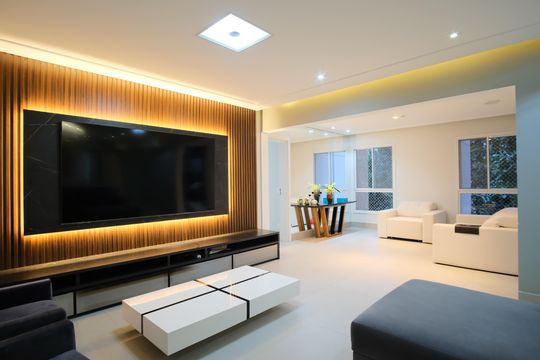 Sala de apartamento à venda com 3 quartos, 224m² em Chácara Santo Antônio (zona Leste), São Paulo