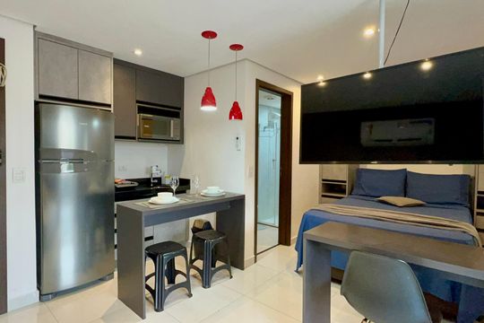 Studio de kitnet/studio à venda com 1 quarto, 30m² em Pinheiros, São Paulo