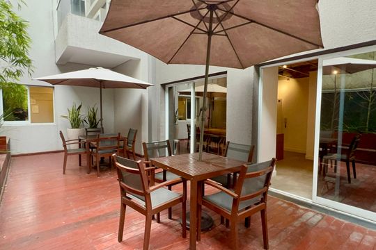 Área comum de kitnet/studio à venda com 1 quarto, 30m² em Pinheiros, São Paulo