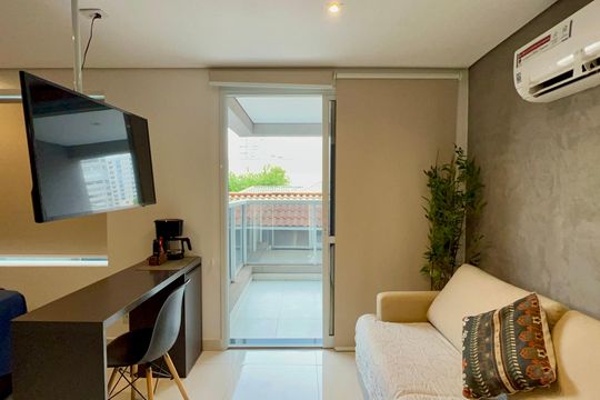 Studio de kitnet/studio à venda com 1 quarto, 30m² em Pinheiros, São Paulo