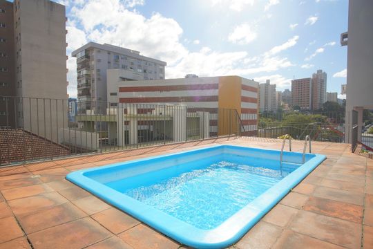 Área comum - Piscina de apartamento à venda com 3 quartos, 143m² em Centro, Novo Hamburgo