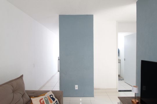 Sala de apartamento para alugar com 2 quartos, 44m² em Nossa Senhora da Conceição, Contagem
