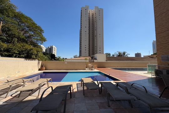 Área comum - Piscina de apartamento para alugar com 3 quartos, 126m² em Nova Aliança, Ribeirão Preto