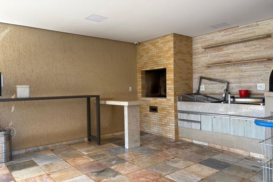 Área comum - Churrasqueira de apartamento para alugar com 3 quartos, 126m² em Nova Aliança, Ribeirão Preto