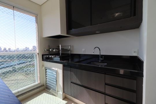 Varanda gourmet de apartamento para alugar com 3 quartos, 126m² em Nova Aliança, Ribeirão Preto