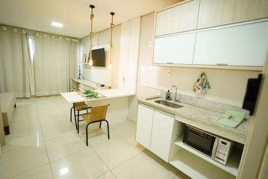 Apartamento à venda com 1 quarto, 46m² em Setor Bueno, Goiânia
