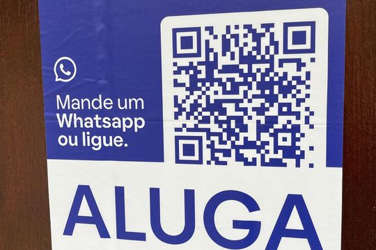 Placa de apartamento para alugar com 2 quartos, 80m² em Jardim Carioca, Rio de Janeiro